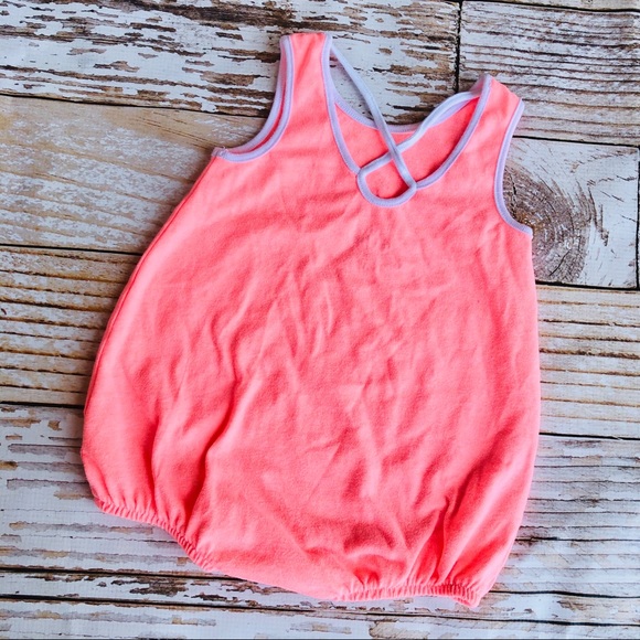 Cat & Jack Tank Bubble Romper - 12M - Picture 2 of 3